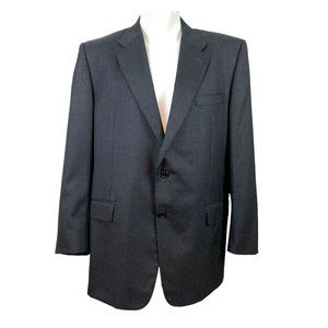 HICKEY FREEMAN LORO PIANA 46R Madison Worsted Wool Suit Jacket Sport Coat 130's